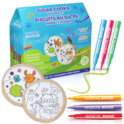 PET FRIENDS 10 PACK COLOURING COOKIE KIT